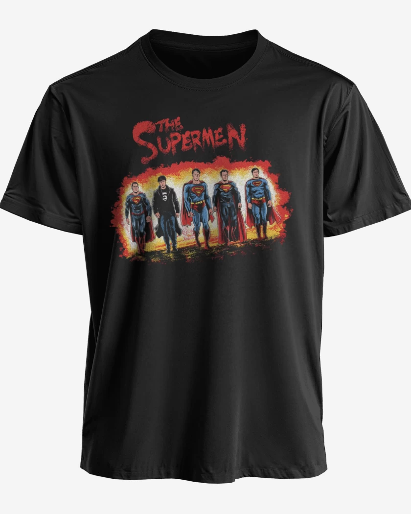 Polera premium Negro de The Supermen