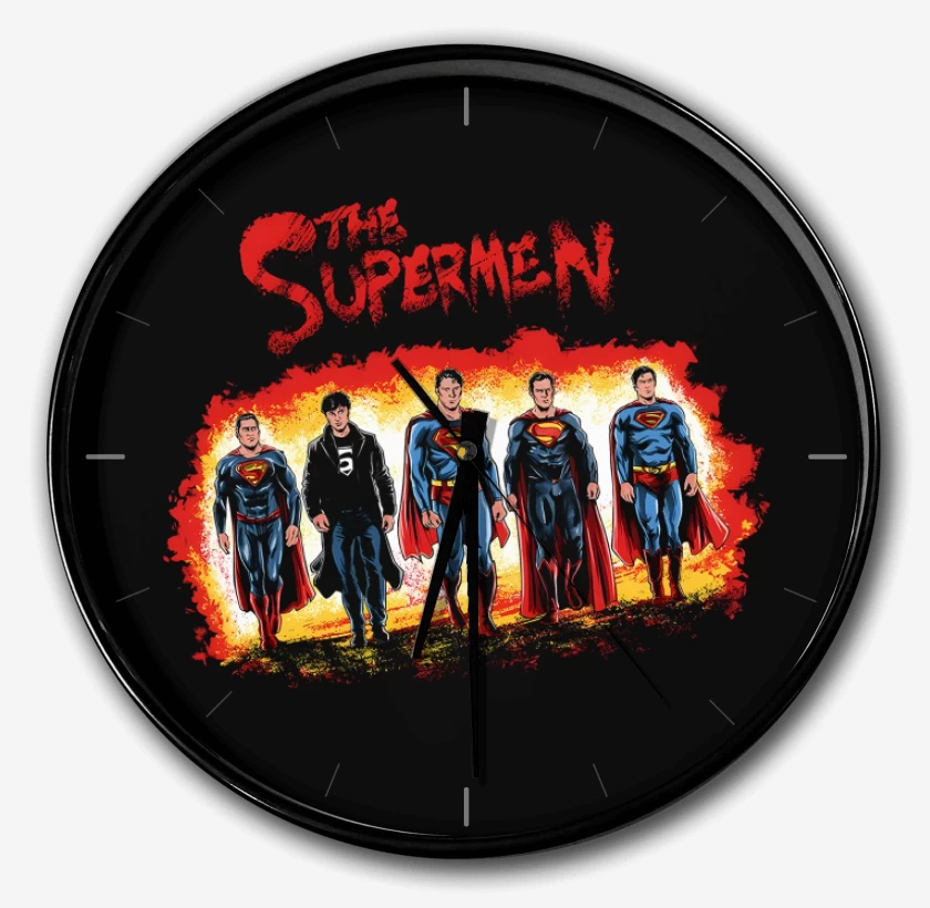 Reloj Negro de The Supermen