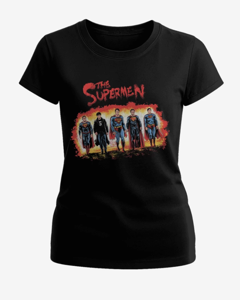 Polera de Mujer Negro de The Supermen