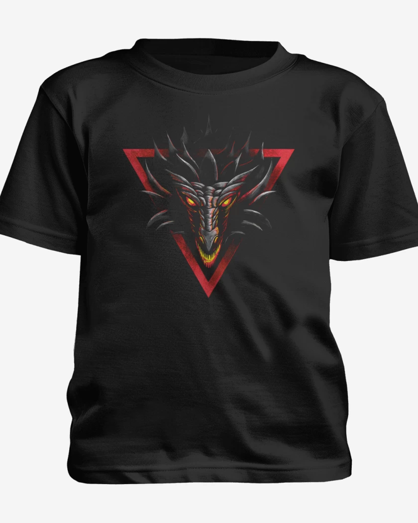 Polera de niño Negro de Dragon Head