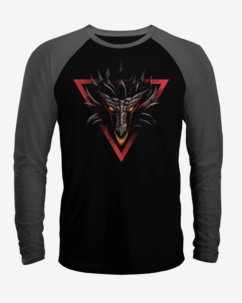 Polera Raglan Dragon Head