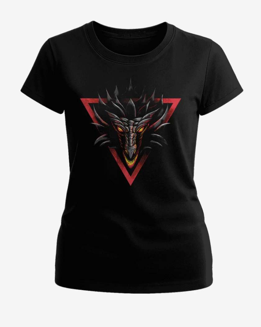Polera de Mujer Negro de Dragon Head