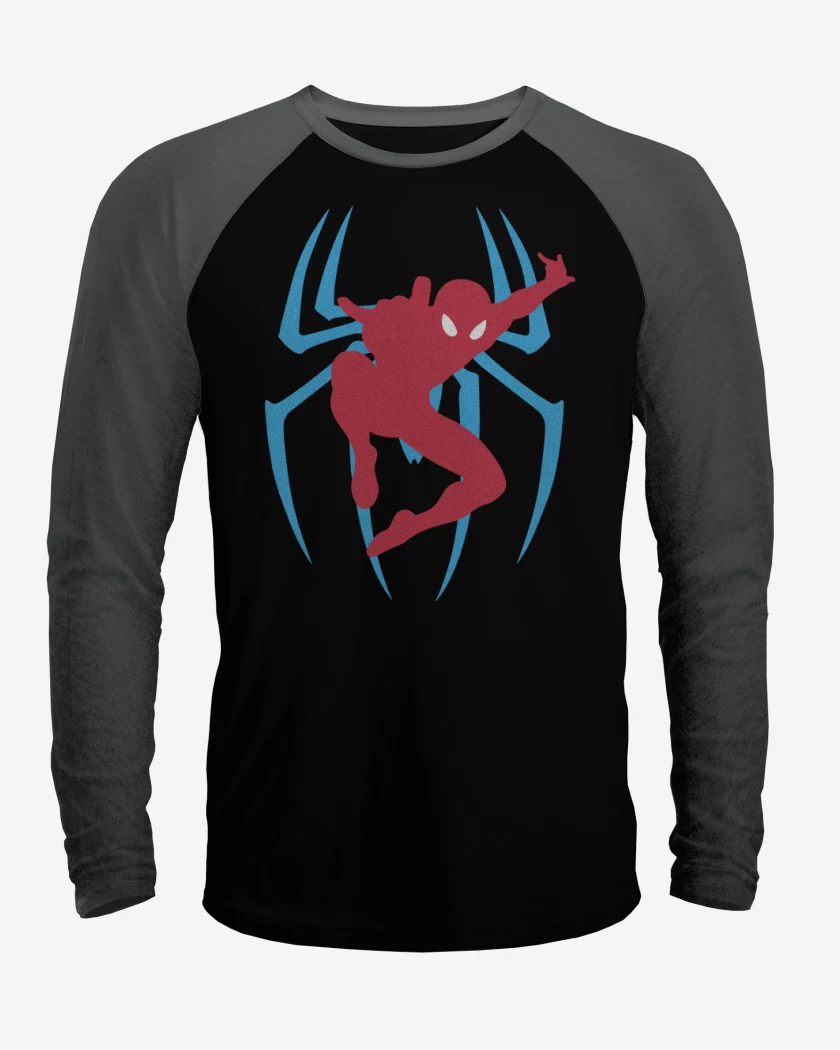 Polera Raglan Araña con muñeco