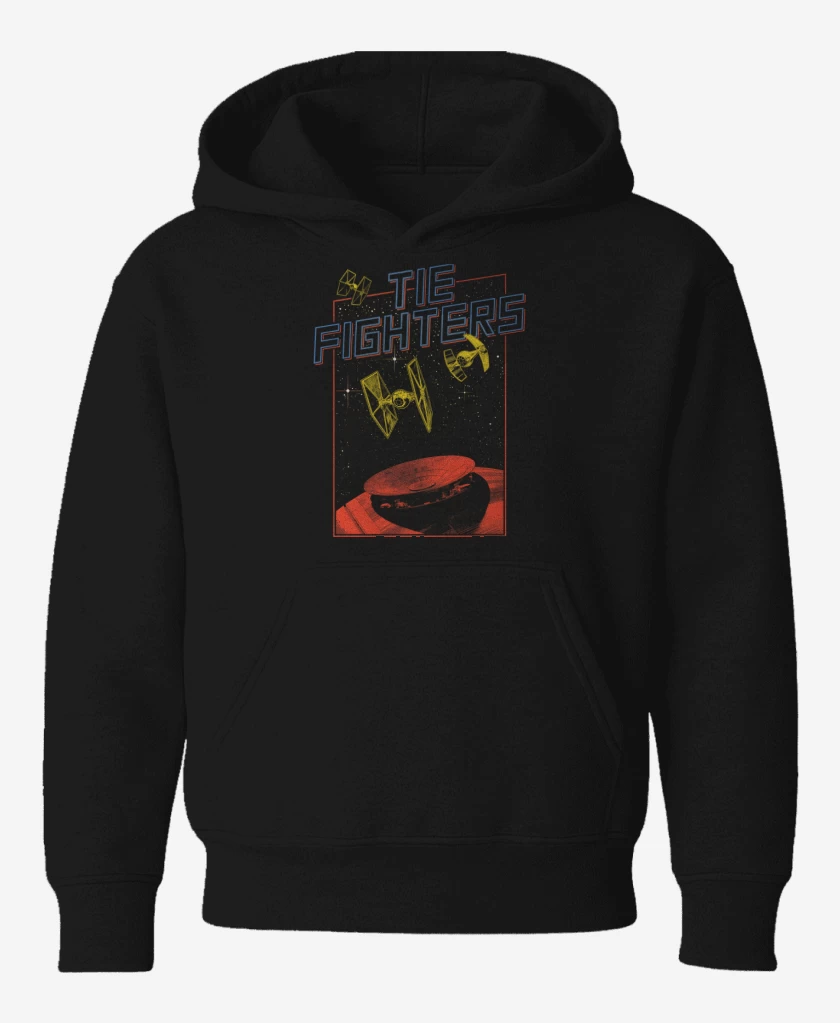 Poleron de niño Negro de Tie Fighters 