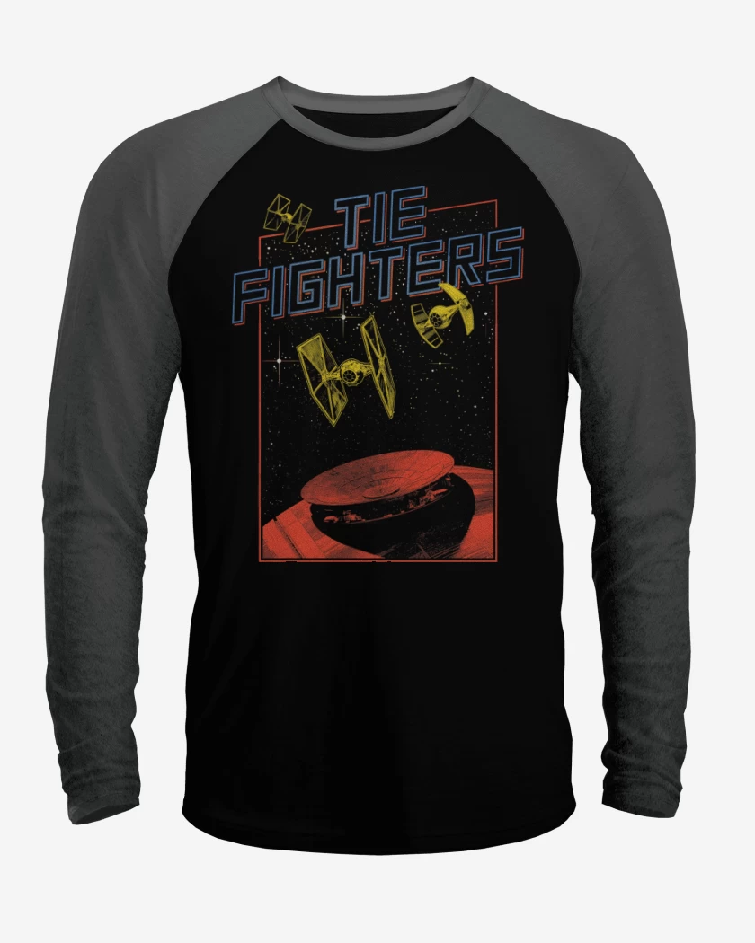 Polera Raglan Tie Fighters 