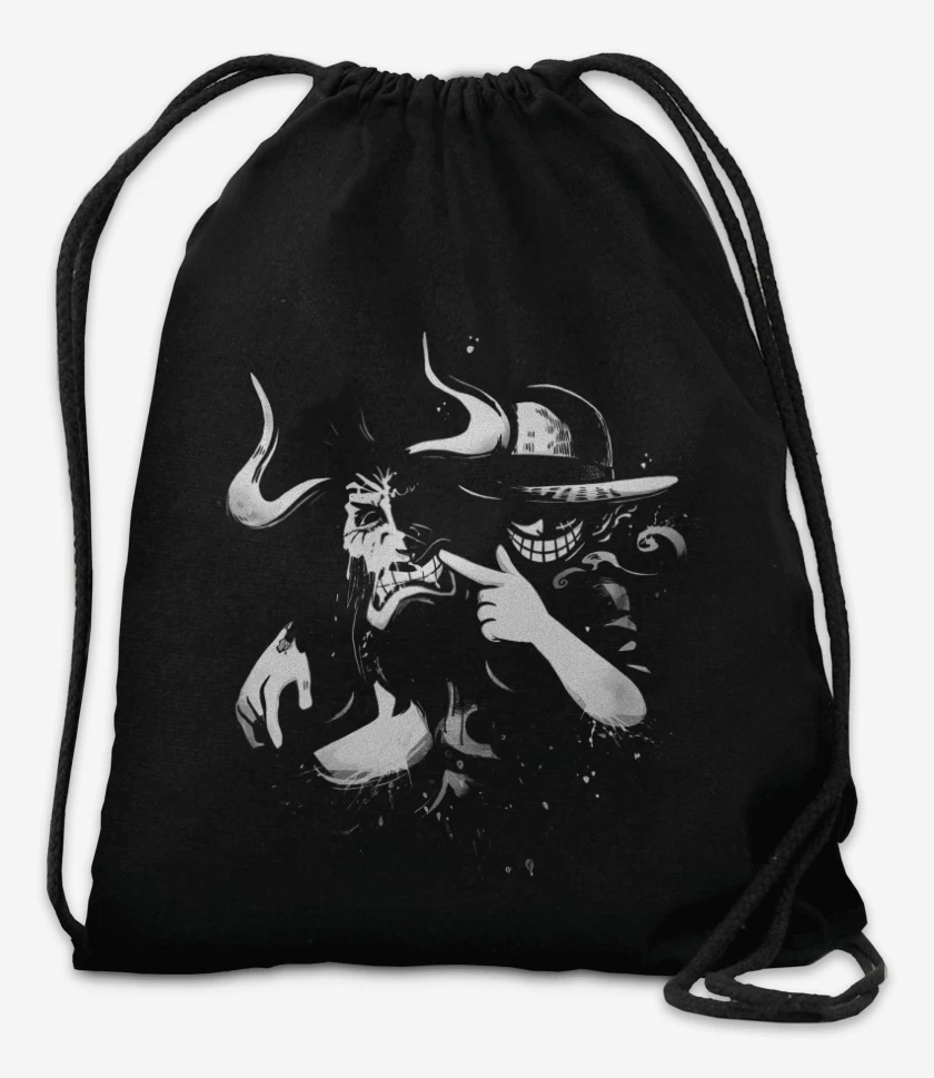 Mochila Negro de Sonrisa Gom Gom
