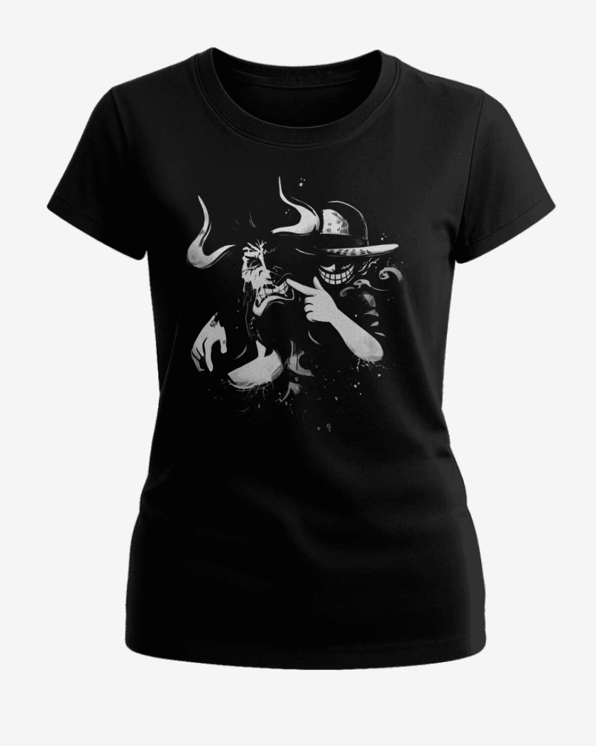 Polera de Mujer Negro de Sonrisa Gom Gom