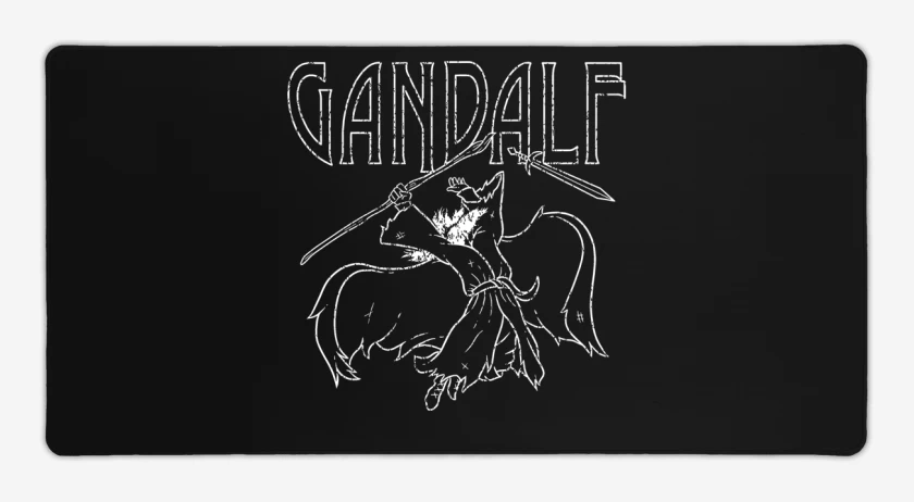 Mouse pad Gamer Led Gandalf