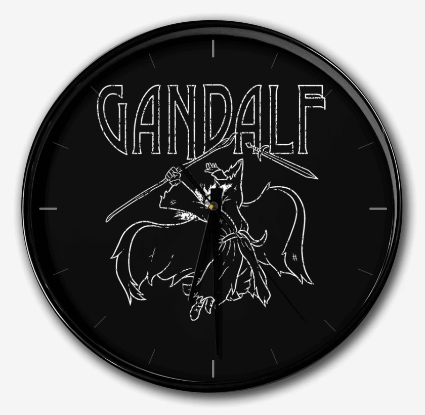 Reloj Negro de Led Gandalf