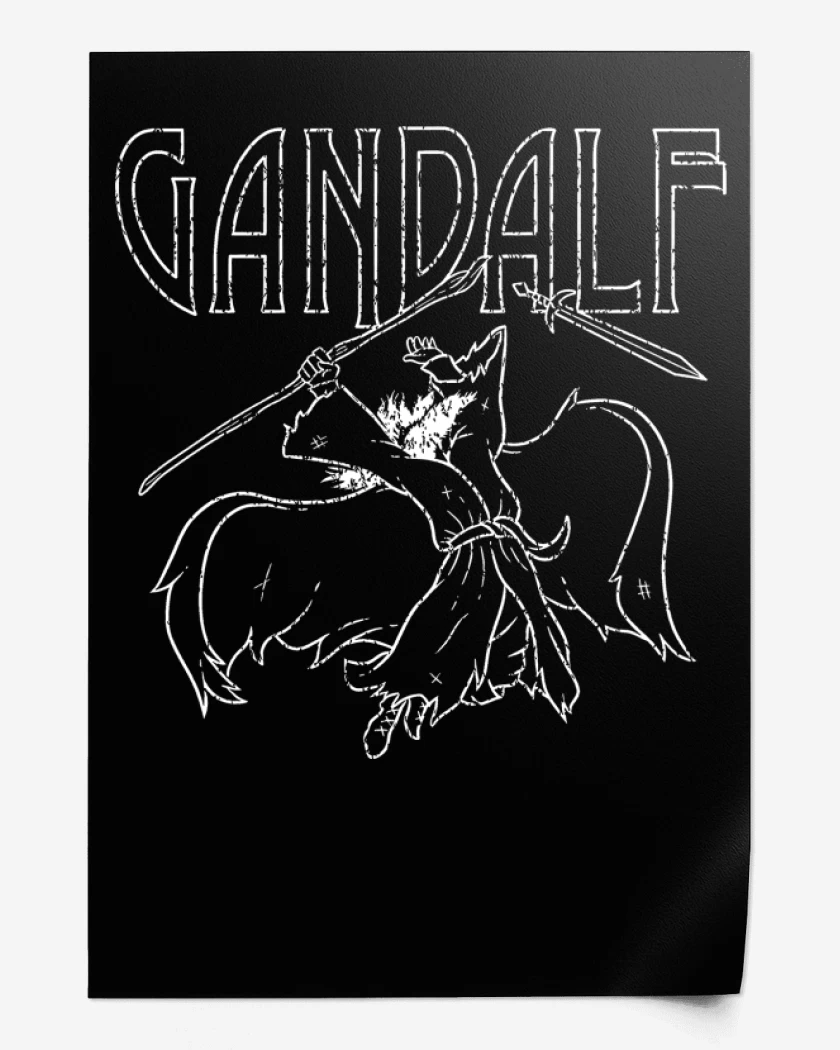 Print Led Gandalf