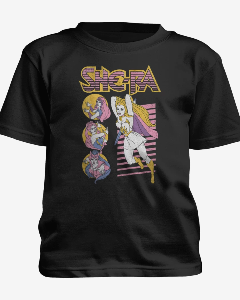 Polera de niño Negro de She-Ra