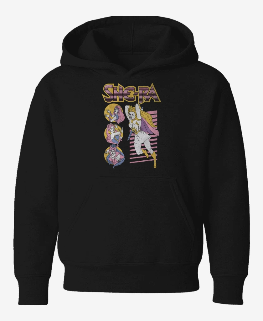 Poleron de niño Negro de She-Ra