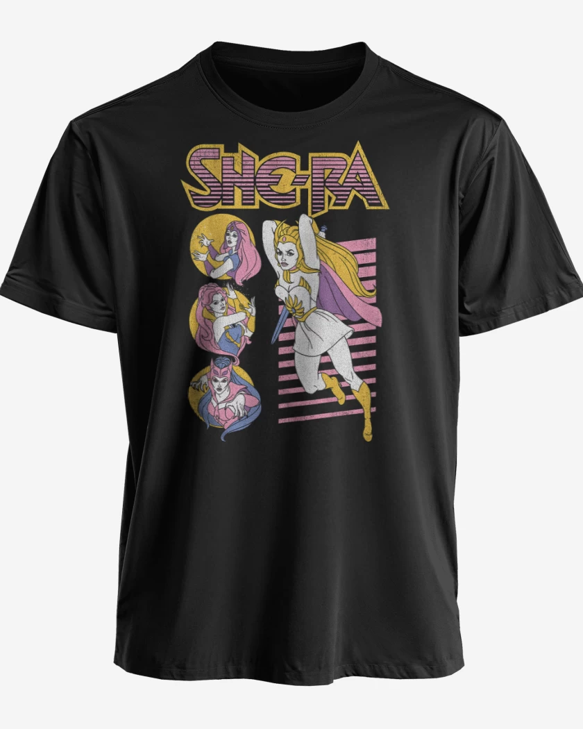 Polera premium Negro de She-Ra