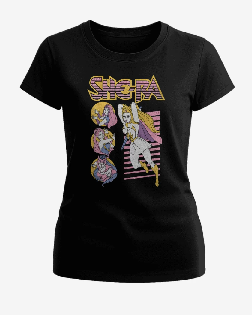 Polera de Mujer Negro de She-Ra