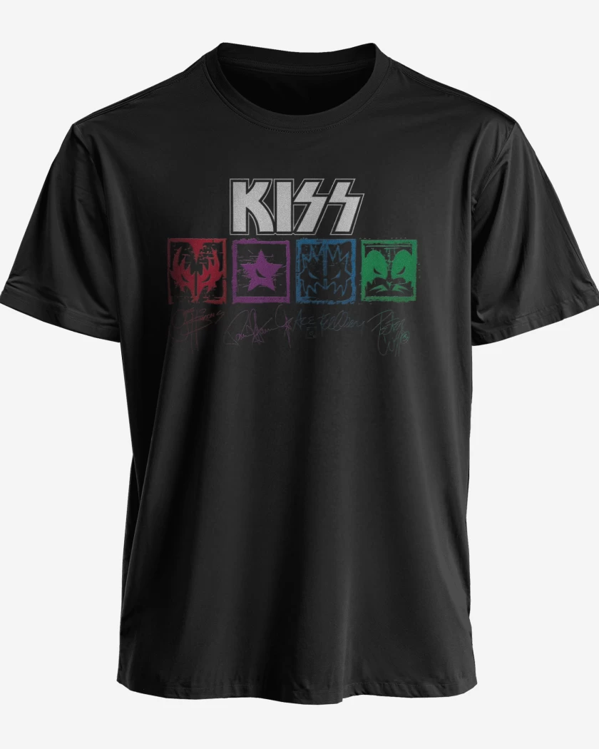 Polera Kiss autografiada
