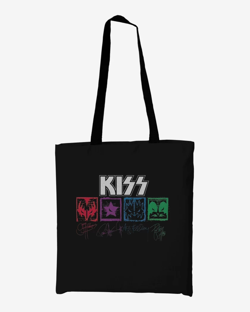 Totebag Kiss autografiada