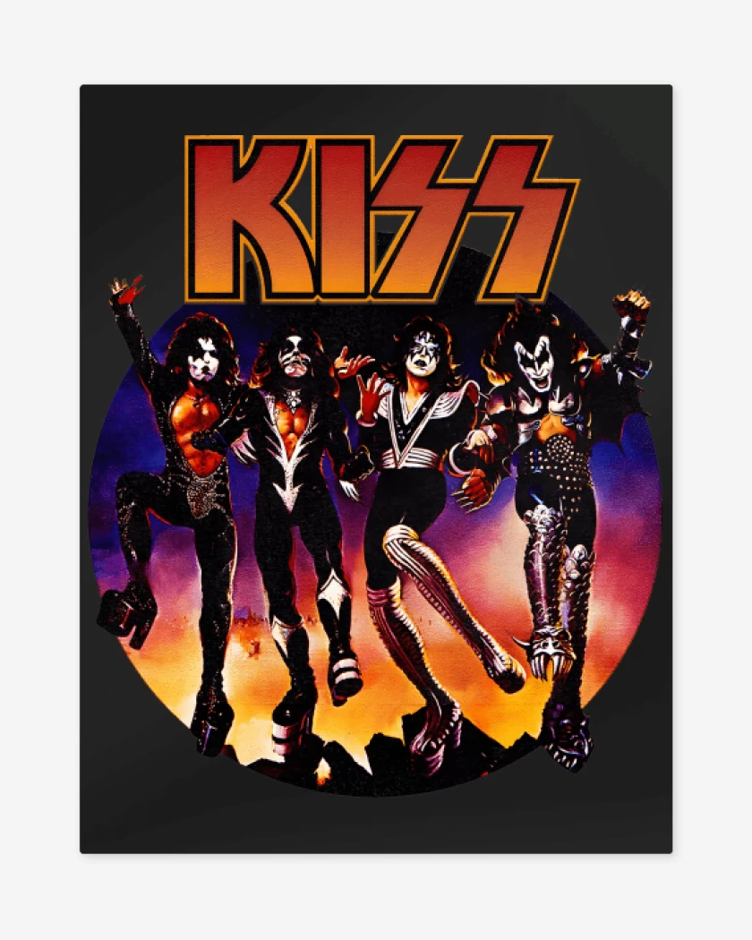 Print metalico Negro de Destroyer