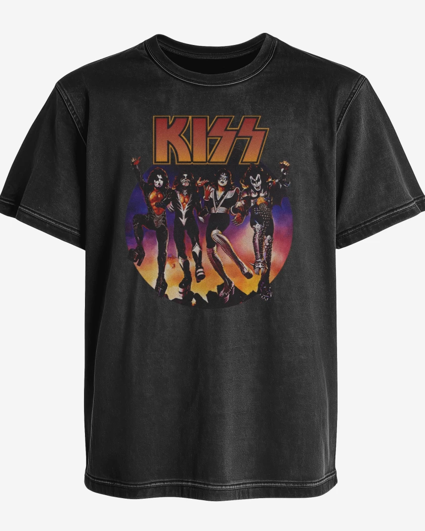 Polera desgastada Destroyer