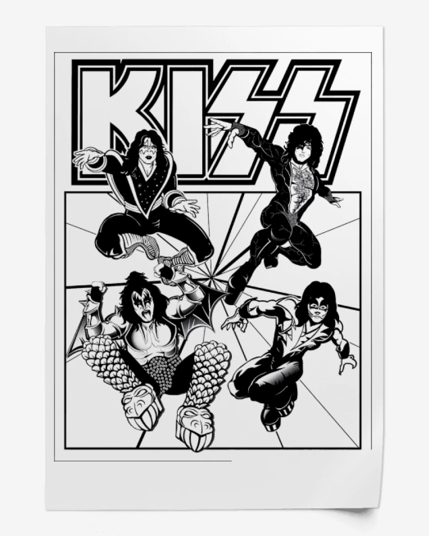 Print Kiss 3