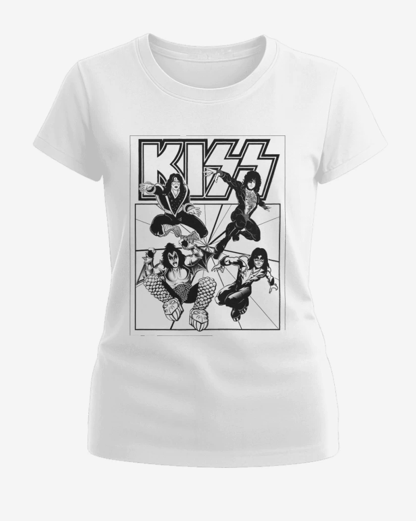 Polera de Mujer Blanco de Kiss 3