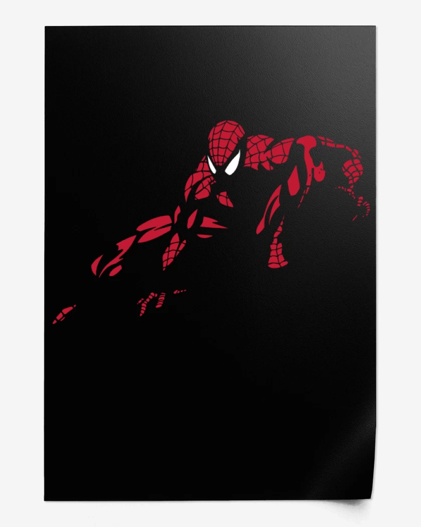 Print Negro de Shadow Spider