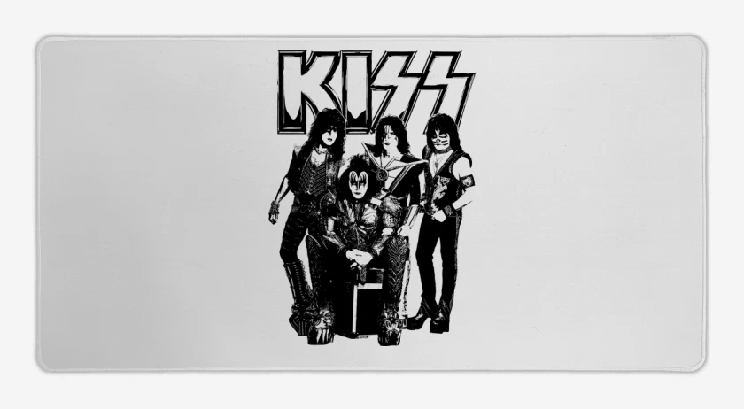 Mouse pad Gamer Kiss Vintage
