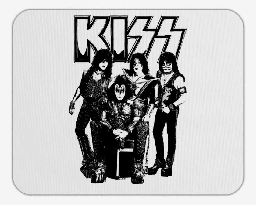 Mousepad Kiss Vintage