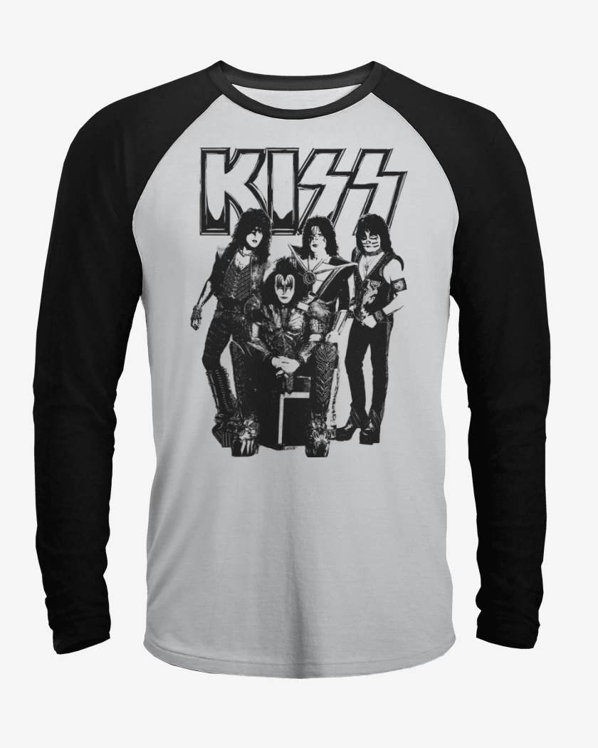 Polera Raglan Kiss Vintage