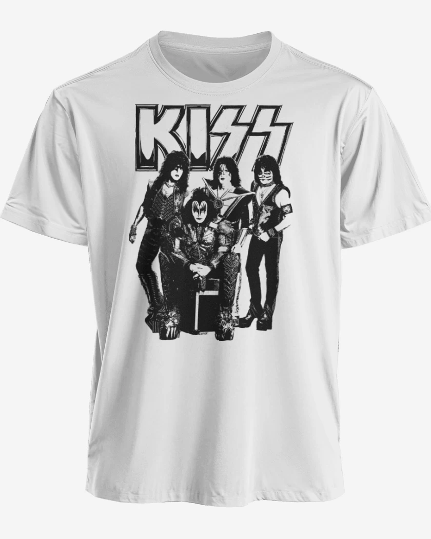 Polera premium Blanco de Kiss Vintage