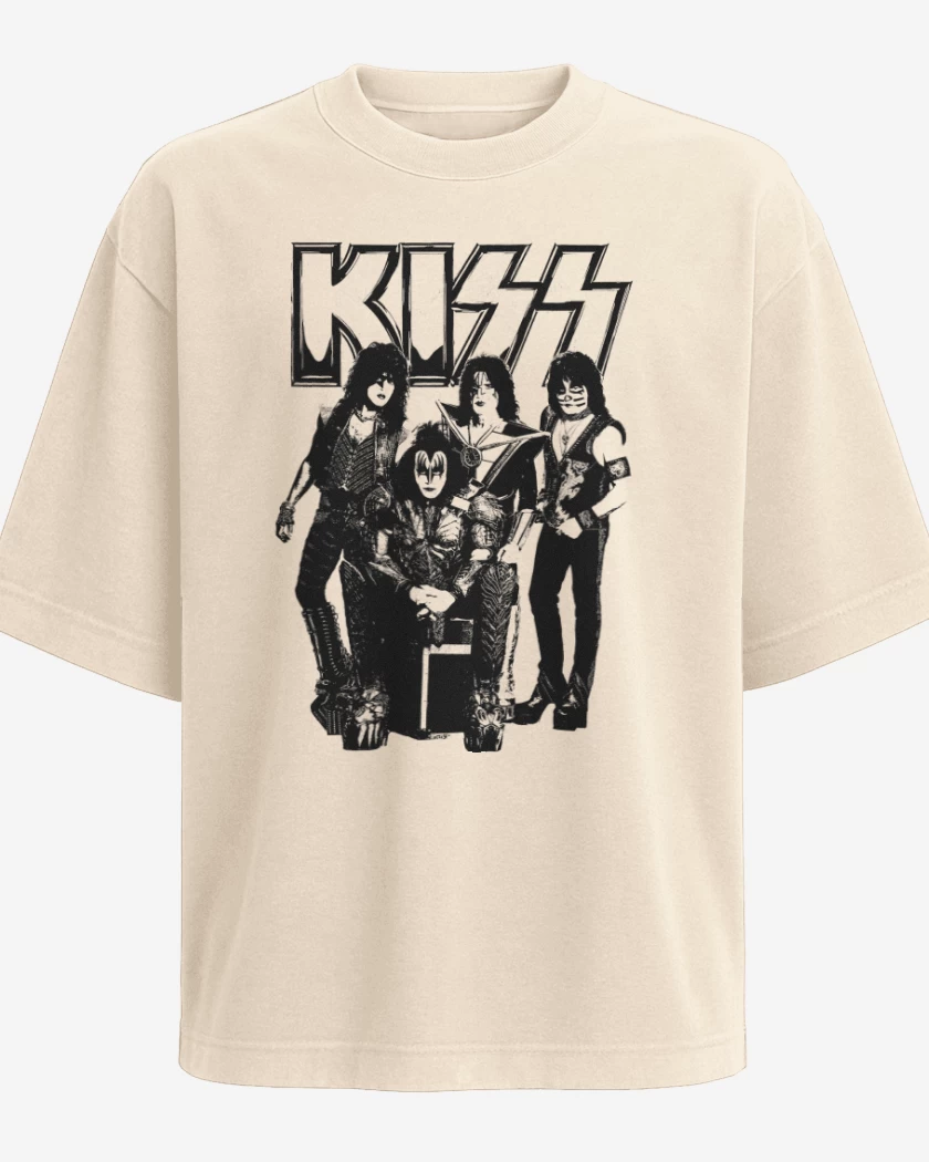 Polera Oversize Kiss Vintage