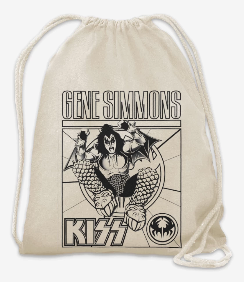 Mochila Blanco de Gene Simons
