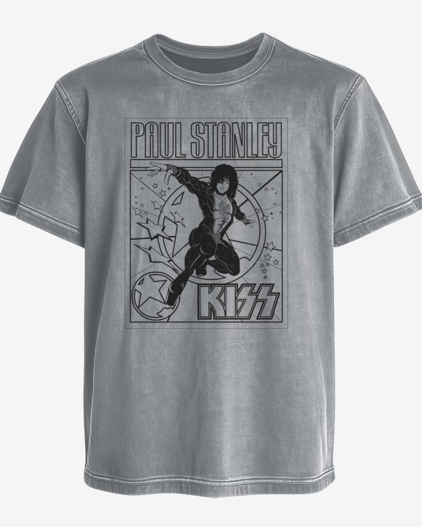 Polera desgastada Paul Stanley