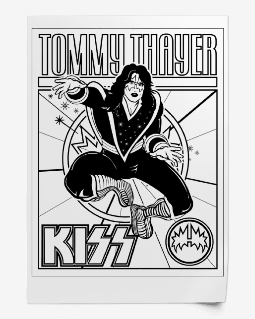 Print Blanco de Tommy thayer