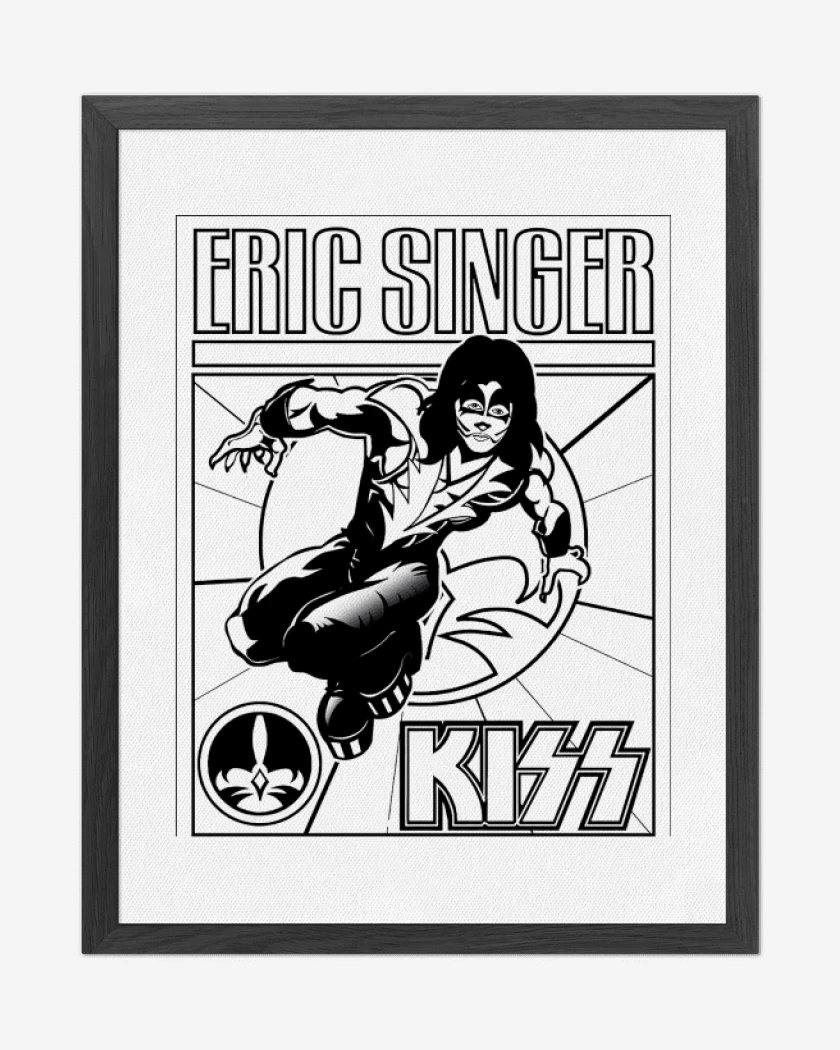 Cuadro decorativo Eric Singer