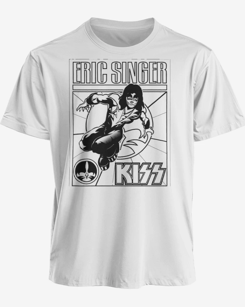 Polera premium Blanco de Eric Singer