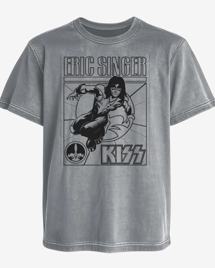 Polera desgastada Eric Singer