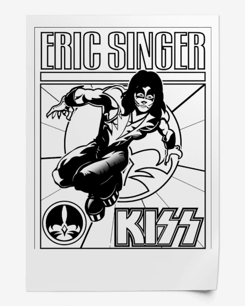 Print Eric Singer