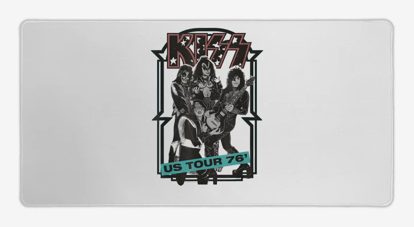 Mouse pad Gamer Kiss US Tour 76