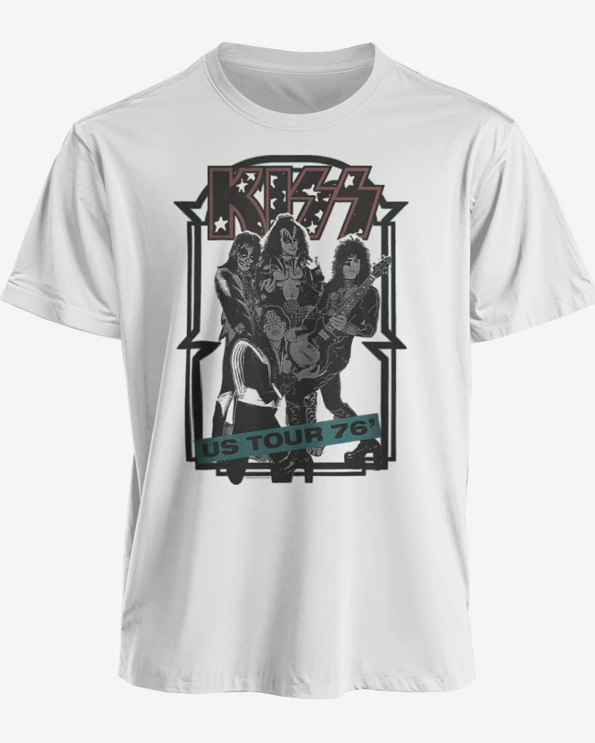 Polera Kiss US Tour 76