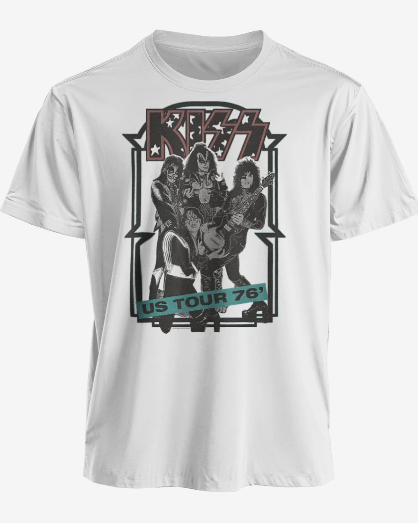 Polera premium Kiss US Tour 76