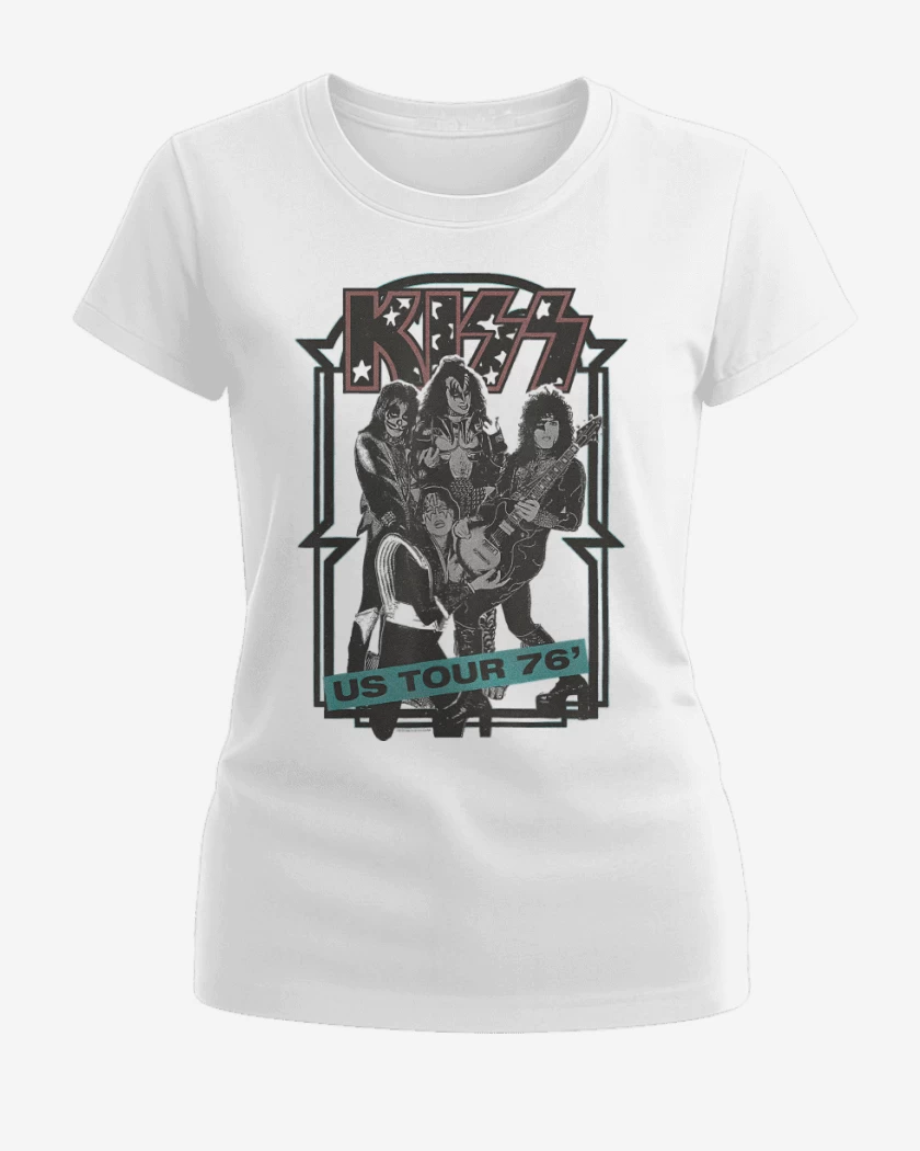 Polera de Mujer Kiss US Tour 76