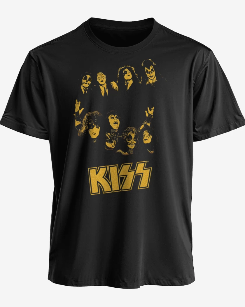 Polera premium Negro de Vintage Kiss