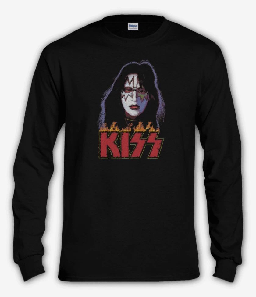 Polera manga larga Negro de Spaceman