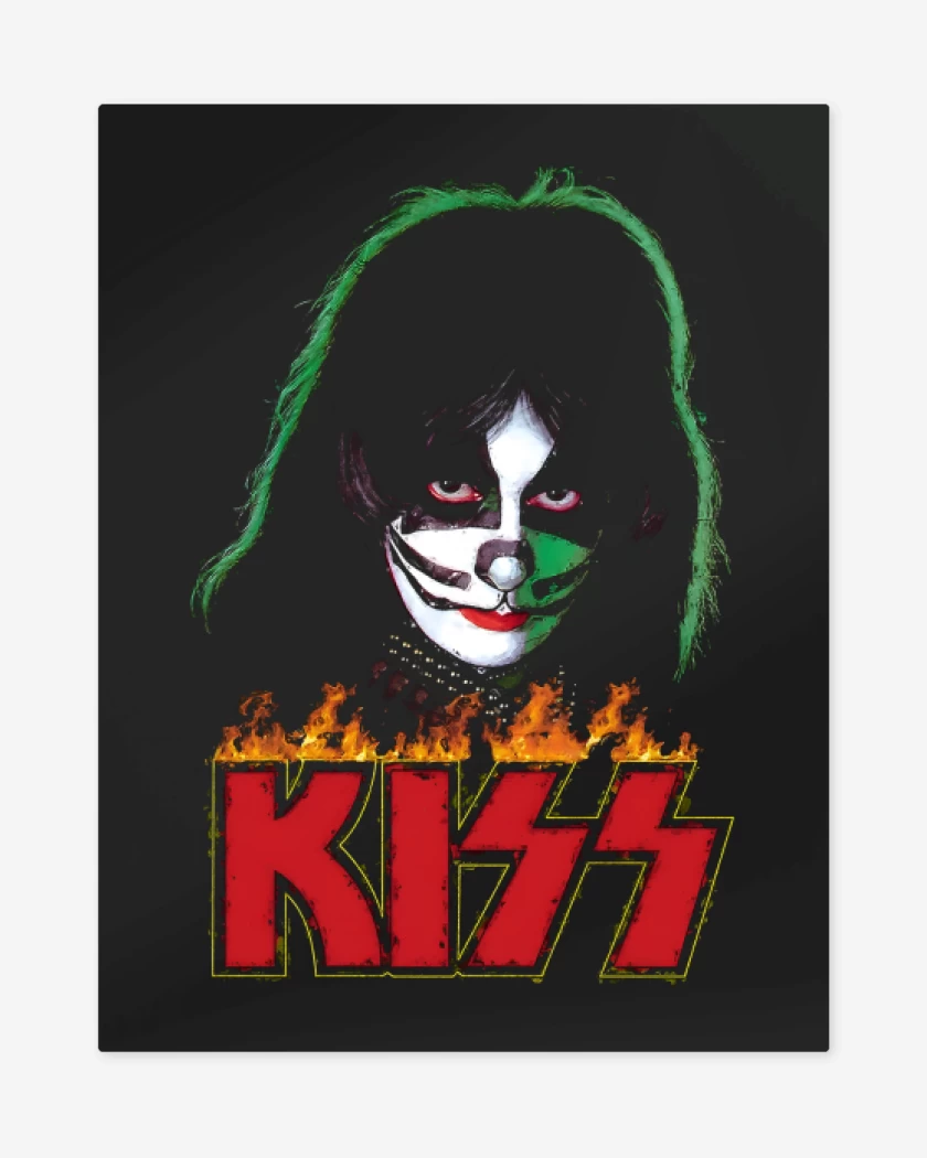 Print metalico Negro de The Cat