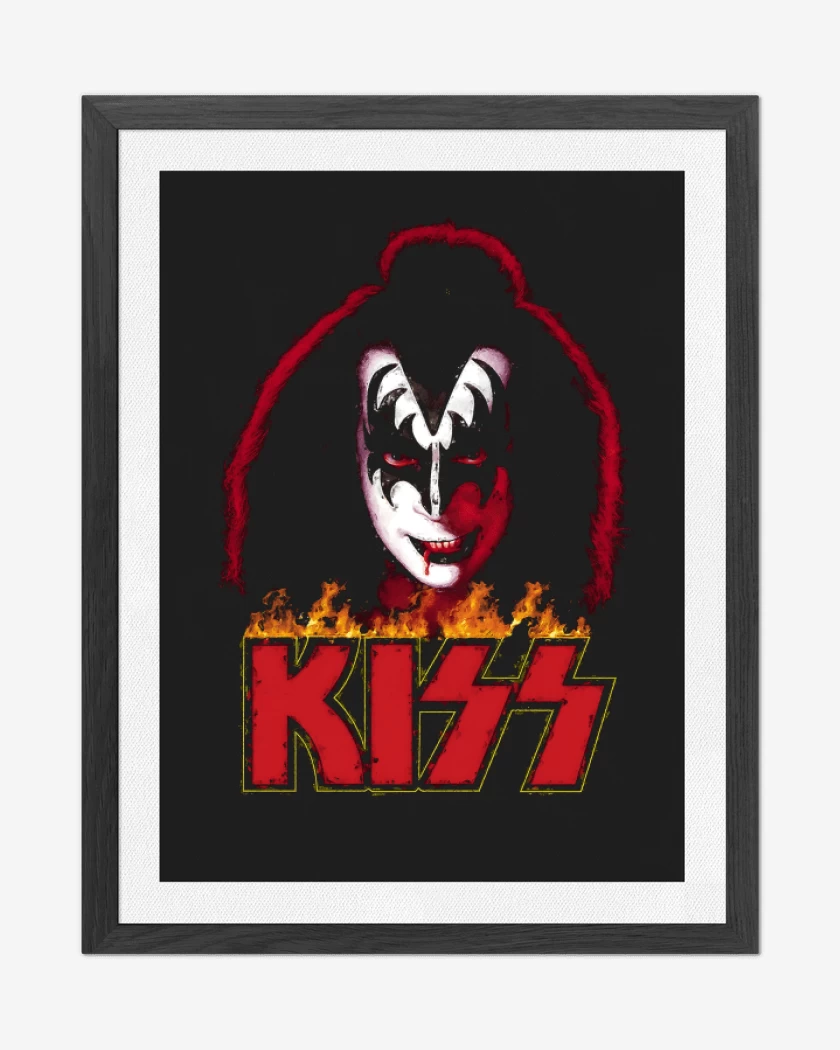 Cuadro decorativo Negro de The Demon