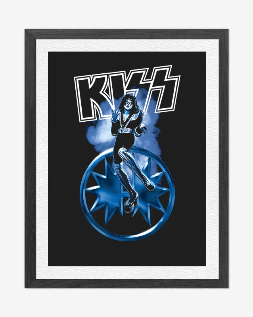 Cuadro decorativo Negro de Spaceman Thayer