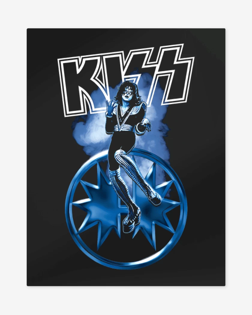 Print metalico Negro de Spaceman Thayer