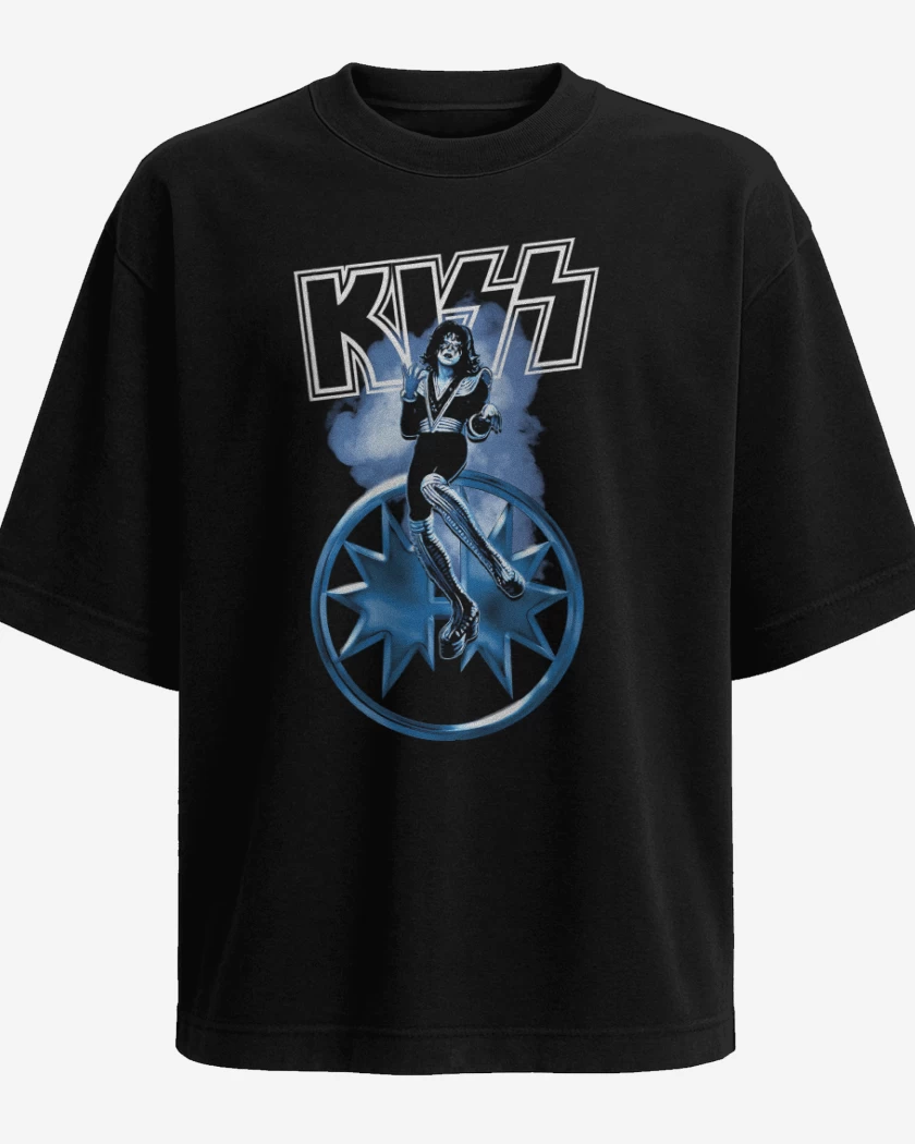 Polera Oversize Negro de Spaceman Thayer