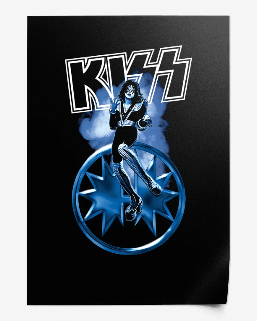 Print Negro de Spaceman Thayer