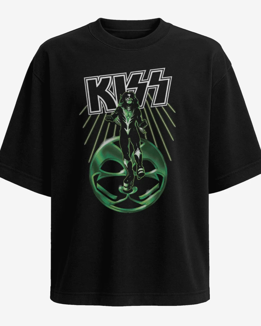 Polera Oversize Negro de Cat Singer